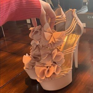 Bebe Rose Dust heels